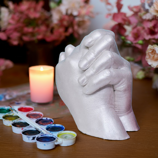 Couple DIY Hand Casting Kit – Create a 3D Memory Mold Together